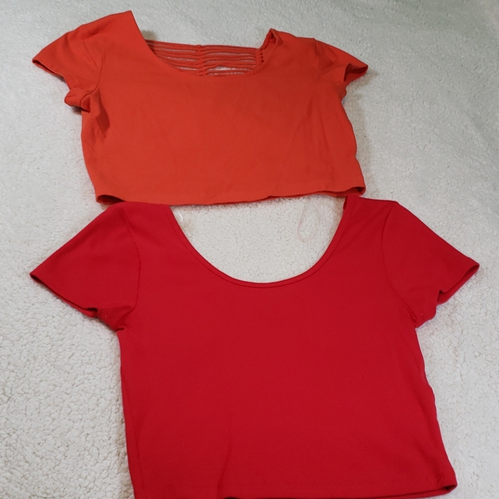 3 💝for $25  2 Charlotte Russe Crop Tops